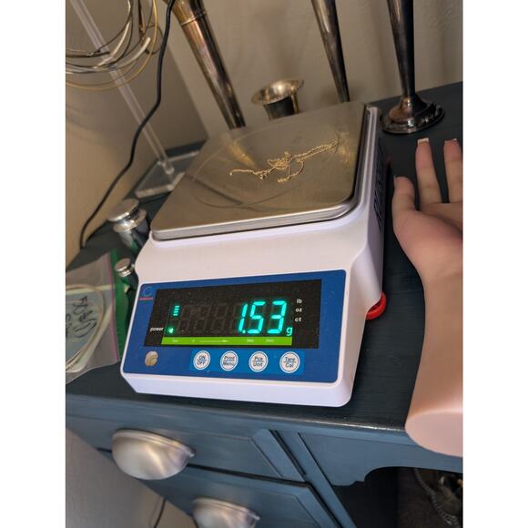 Lavender Jade Heart 14k Yellow Gold Pendant 18" Rope Chain Necklace - Picture 7 of 7